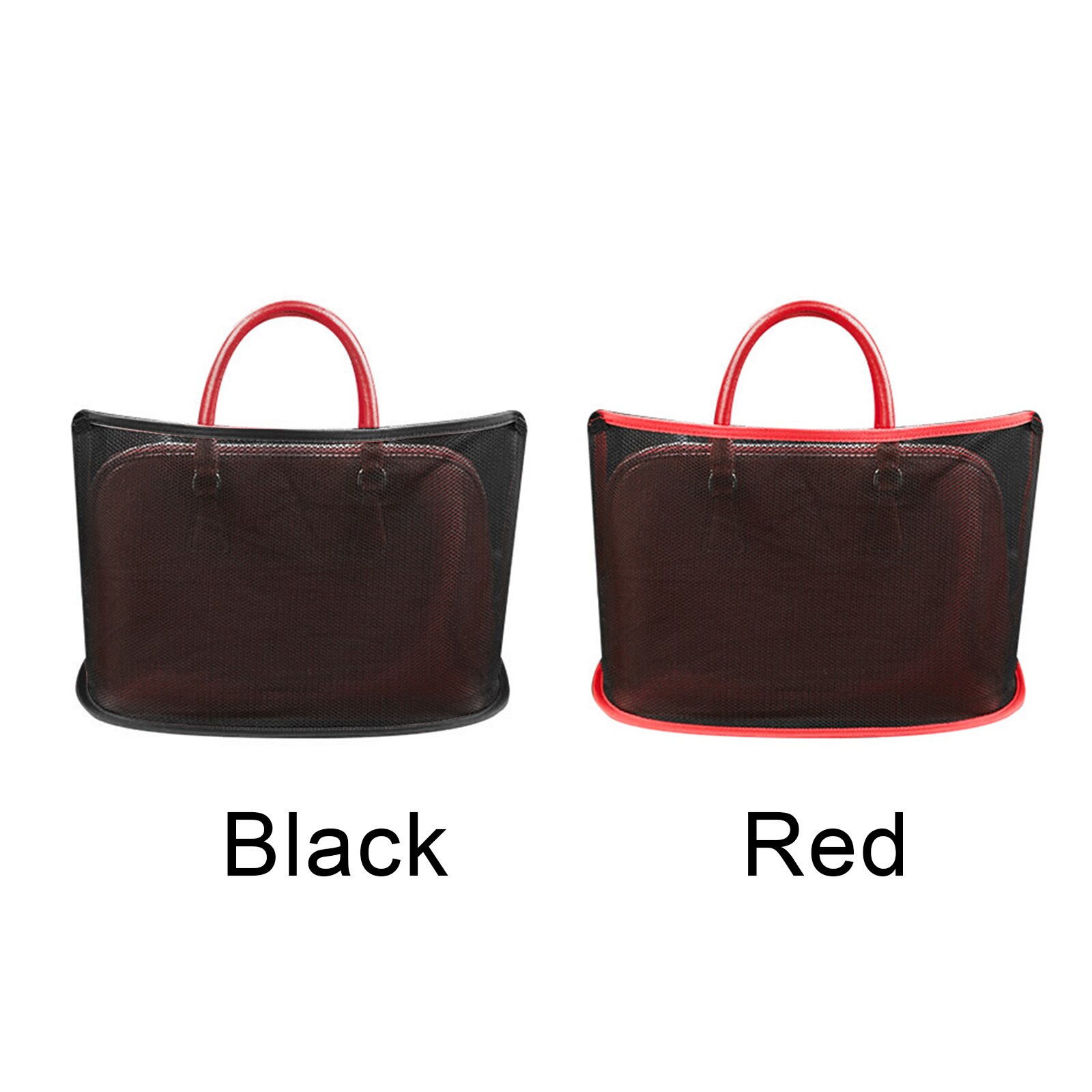 Universal almacenamiento lateral de asiento de coche de red de malla bolsa de equipaje del bolsillo del tronco de carga organizador de red Auto Interior Accesorios