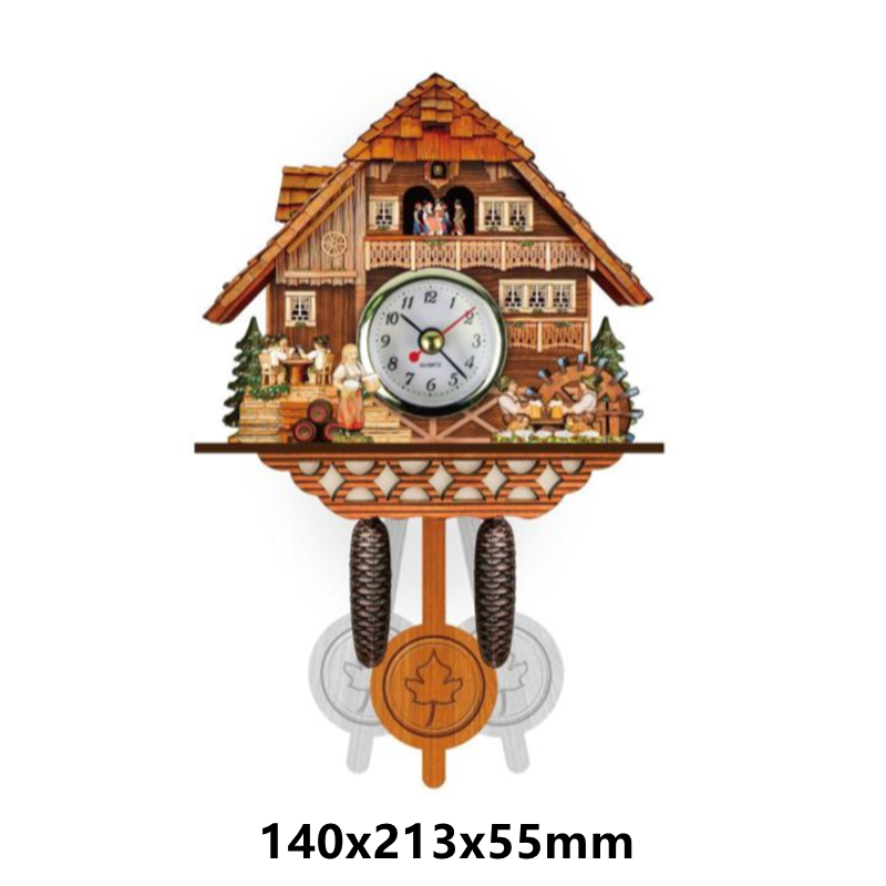 MHGLOVES Koekoek Wandklok Vogel Wekker Hout Opknoping Klok Tijd voor Thuis Restaurant Decoratie Kunst Vintage Swing Woonkamer, Moderne Houten Home Decor Muur Koekoek Klok (1 Stuks), F MHGLOVES Koekoek Wandklok Vogel Wekker Hout Opknoping Klok Tijd voor Thuis Restaurant Decoratie Kunst Vintage Swing Woonkamer, Moderne Houten Home Decor Muur Koekoek Klok (1 Stuks), F