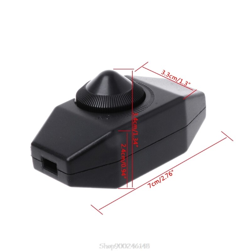 Dimmer Switch Table/Desk Lamp Knob Adjust Light Dimmable Button Accessories D17 20