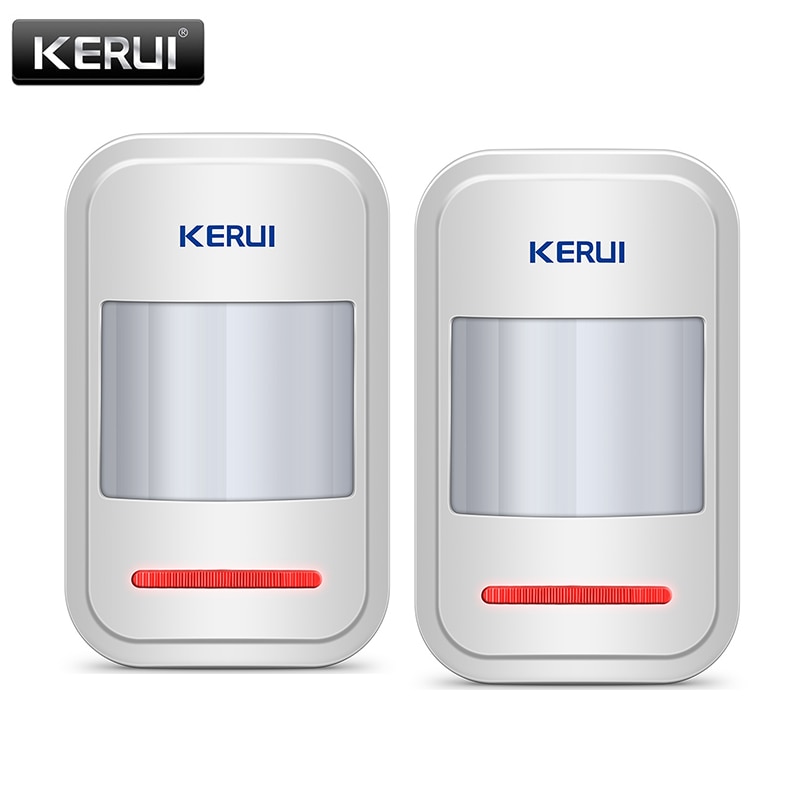 KERUI Wireless Infrared PIR Sensor Built-in Antenna 433MHz PIR Motion Sensor Detector For GSM PSTN Home Alarm System