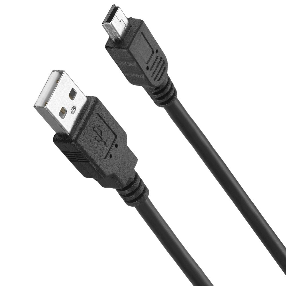 Bochara USB 2,0 Typ A Stecker auf Mini 5P Männlichen Mini 5P USB Kabel M/M Folie + geflochtene + PVC Geschirmt 30cm 50cm 1m 1,5 m 1,8 m 3m 5m