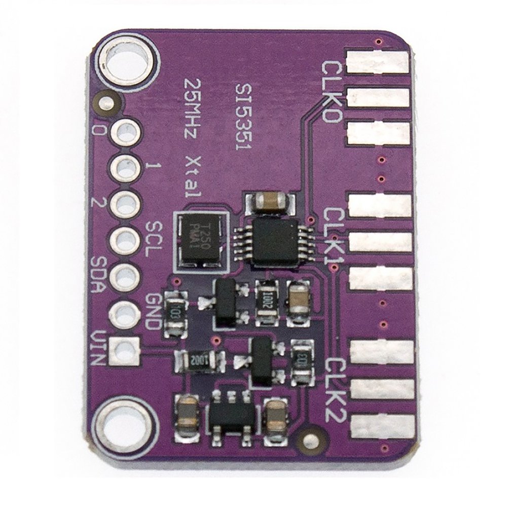 DC 3V 5V SI5351 SI5351A I2C Clock Signal Generator Module High Frequency Signal Square Wave Frequency 8KHz-160MHz For Arduino