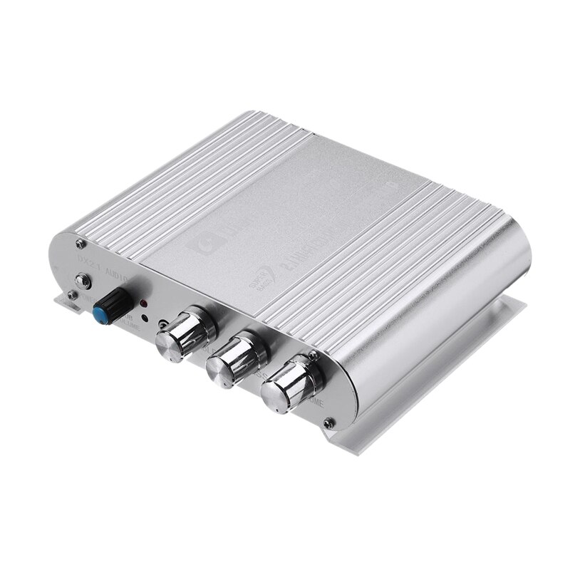 Voiture Auto DX-210 2.1 canaux basse puissance amplificateur HiFi o stéréo haut-parleur Booster 12V excellente stabilité thermique