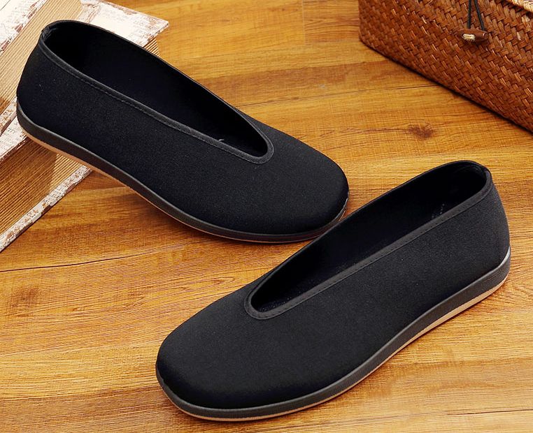 Shaolin Monniken Kungfu Wushu Schoenen Zen Lay Tai Chi Taiji Qigong Sneakers Zwart