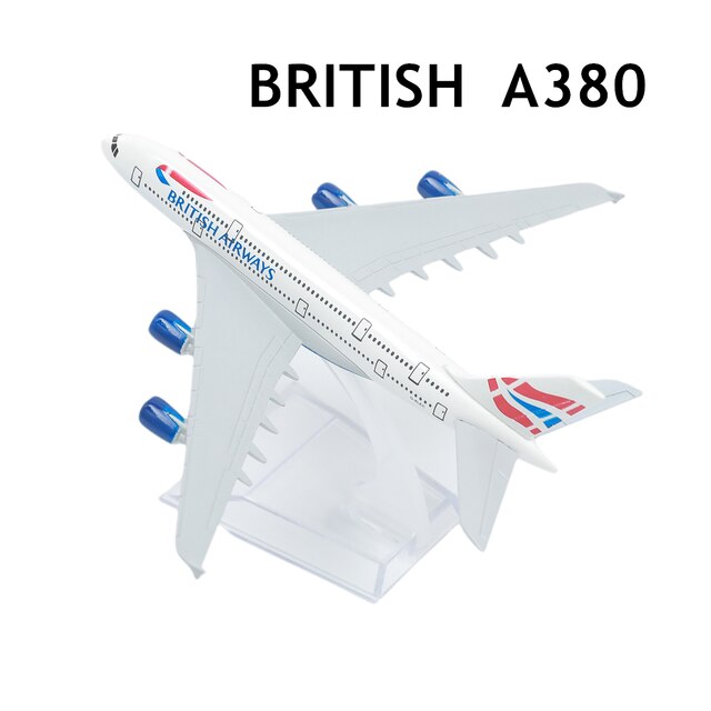 Spagna Iberia Airlines A330 modello di aereo 15cm lega aviazione da collezione pressofuso ornamento in miniatura giocattoli Souvenir: BRITISH  A380