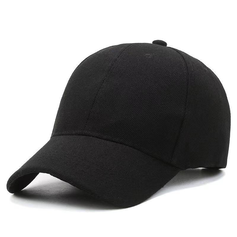 Blank Unisex Adjustable Dad Hat Solid Color Twill Plain Acrylic Baseball Cap Women Men Summer Autumn Spring Sun Visor Hats: black