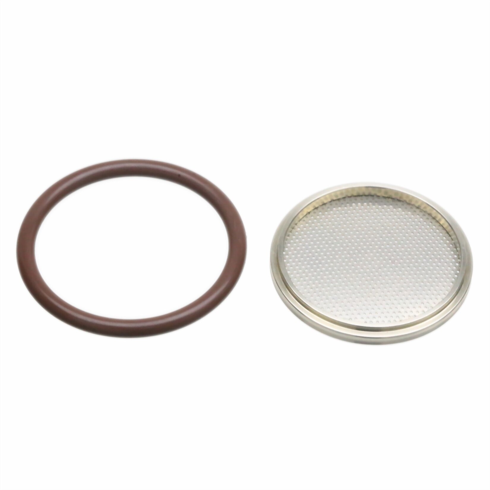 ISO-KF50 Nw/KF-50 Vacuüm Flens Montage SS304 Centreren + Fkm O-Ring Met Screen Plaat Rvs 304