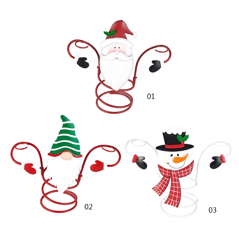 Kerstversiering Wijn Fles En Glas Houder Sneeuwpop/Kerstman Ornamenten Voor Kerst Keuken Restaurant Tafels