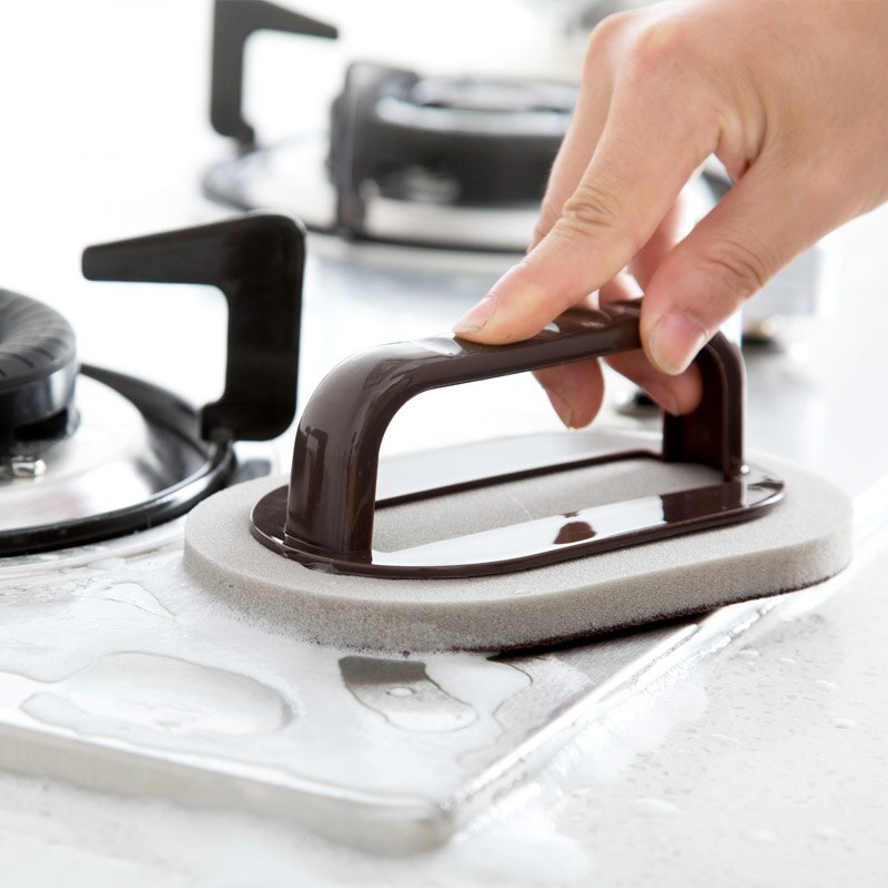 Kitchen Accessories Strong Decontamination Bath Brush Sponge Tiles Brush Kitchen Cleaning Tools Home Gadgets Kitchen Utensils