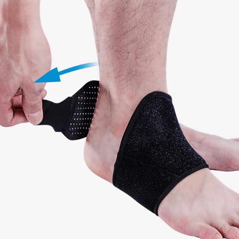 1 Pcs Verstelbare Enkels Ondersteuning Pad Enkel Mouw Druk Anti-Spin Elastische Ademend Ondersteuning Fitness Sport Veiligheid Preventie