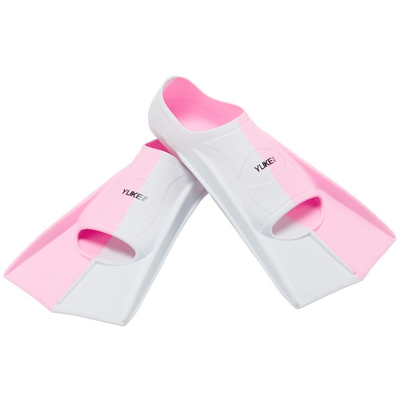 Silicone Scuba Diving Fins For Men Women Kids Swimming Surf Beach Water Fins Flippers Scuba Diving Adults Shoes: pink / XS