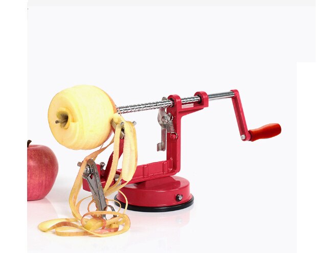 Hand-Shake Apple Peeler Apple Cutting Machine Fruit Peeling Knife core/slice Household Accessories Kitchen Utensils 3in1