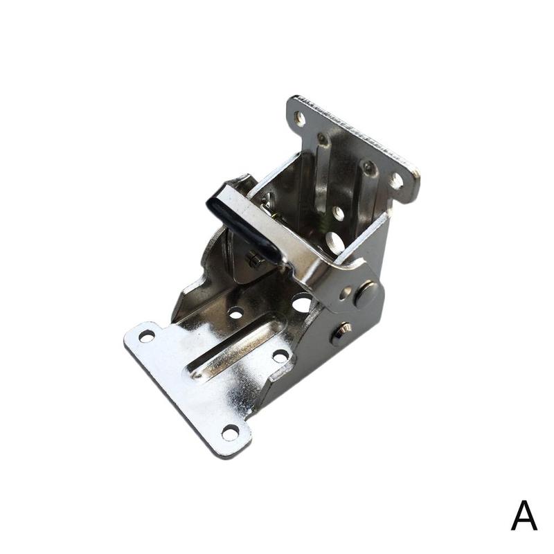 Opvouwbaar scharnier voor thuis eenvoudig te installeren tafel bureau accessoires ruimte 180 hardware meubels besparen connector hoek zelfborgend  n3 f 9: A