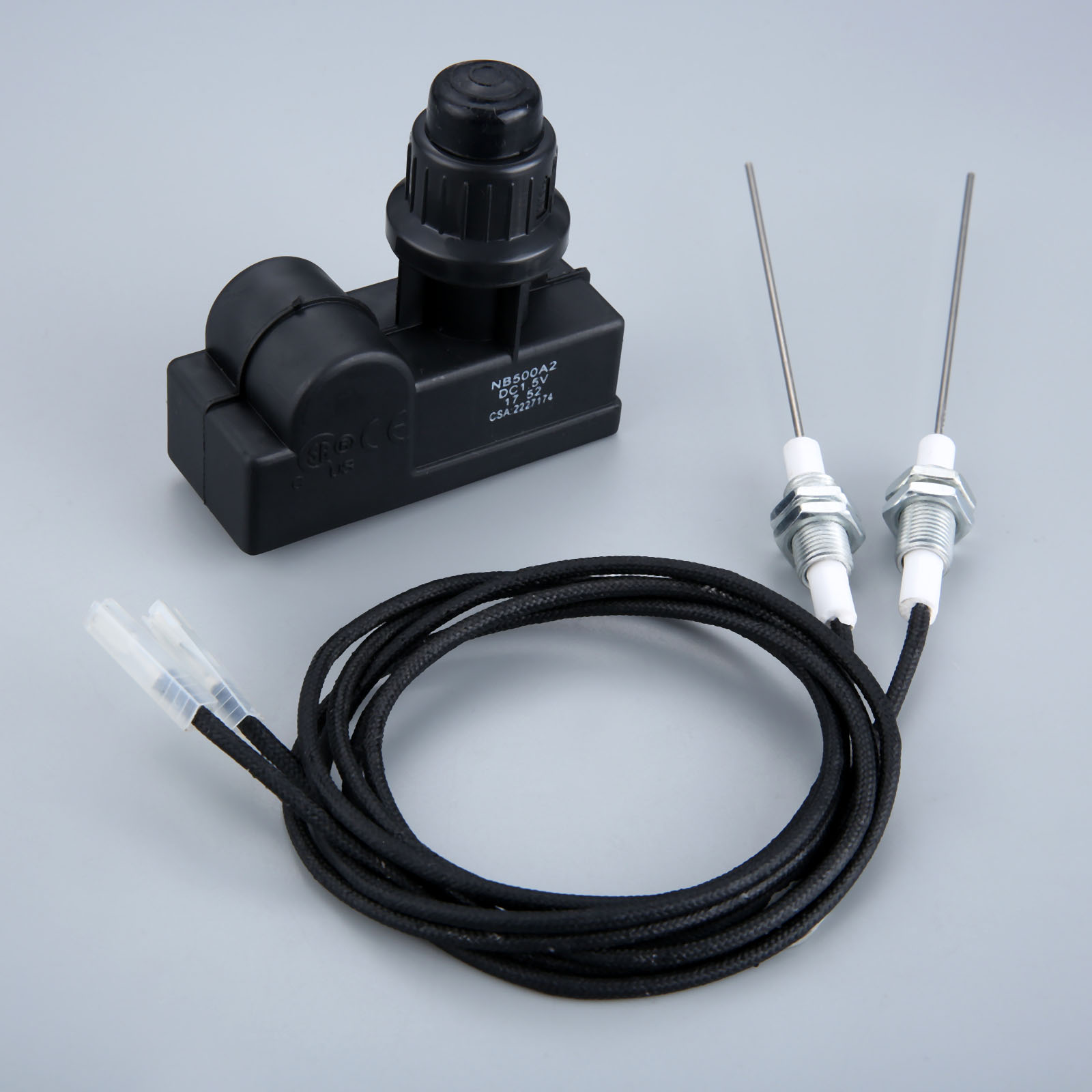 1SET Two Exits Electronic Igniter Kit Spark Plug W... – Grandado