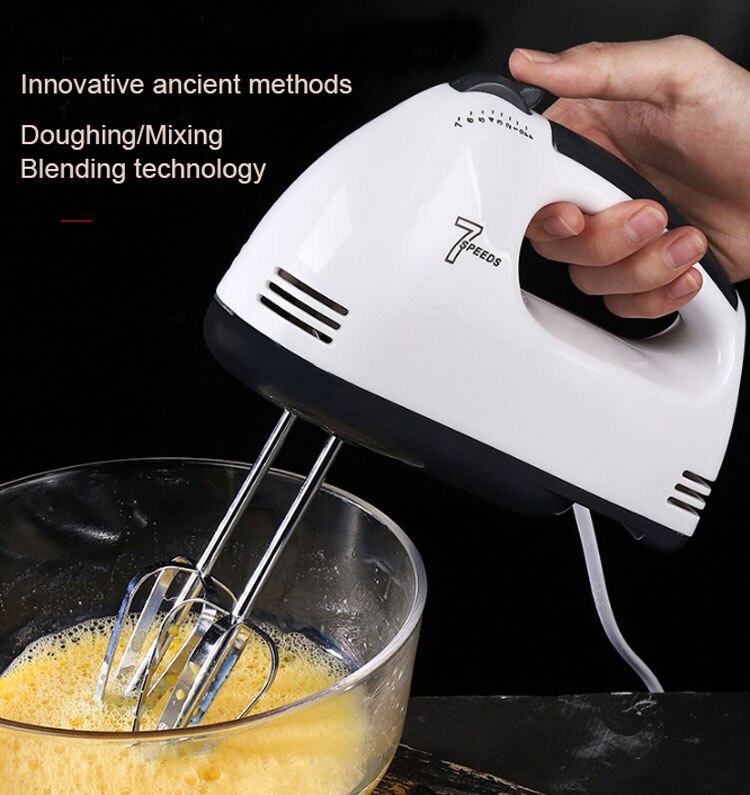 Kitchen appliance small blender manual electric stainless steel hand mixer