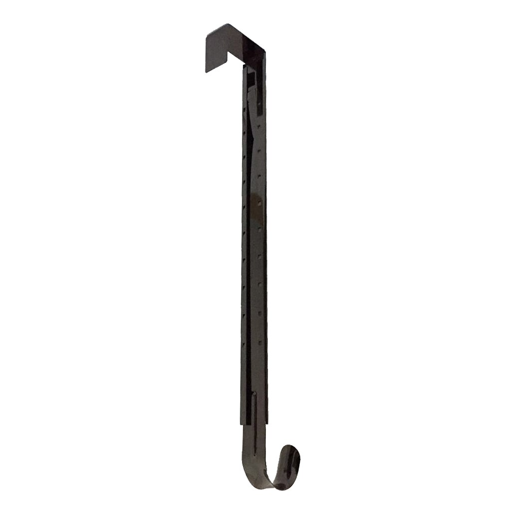 Voordeur Krans Er Kerstkrans Haak Metalen Handige Krans Er Ing Haak (14.96 ''Inch, 14.57-25'' Inch): adjustable Black