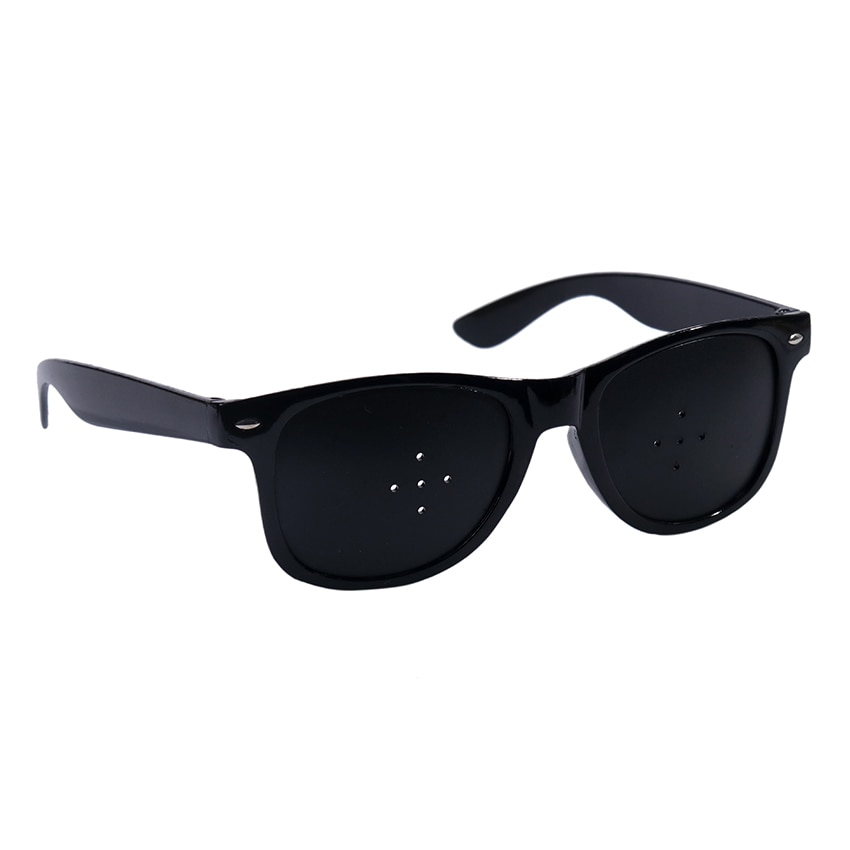 1PC Eye Training Pinhole Glasses Unisex Sunglass Exercise Outdoor Improve Eyesight Anti-fatigue Vision Care Eyeglasses