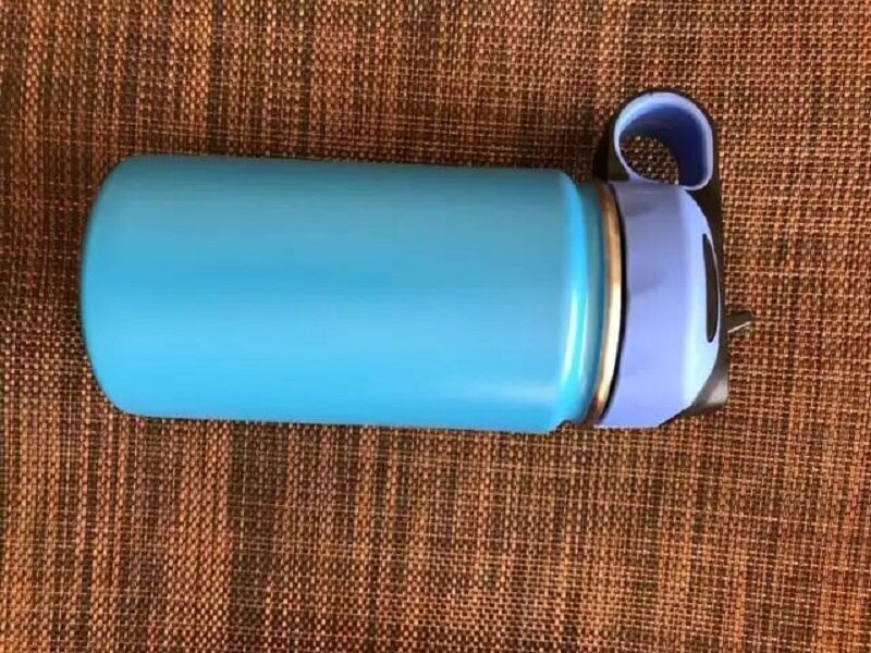 vaso de vacío de boca ancha de acero inoxidable aislado para deportes al aire libre de 12oz para niños, botella de agua para de de cumpleaños Taza de Viaje