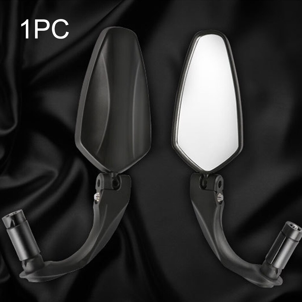 Bike Mirrors Bar End Easy Install With Wrench Outdoor 360 Degree Rotatable Rear View Aluminum Alloy Accessories Reflective