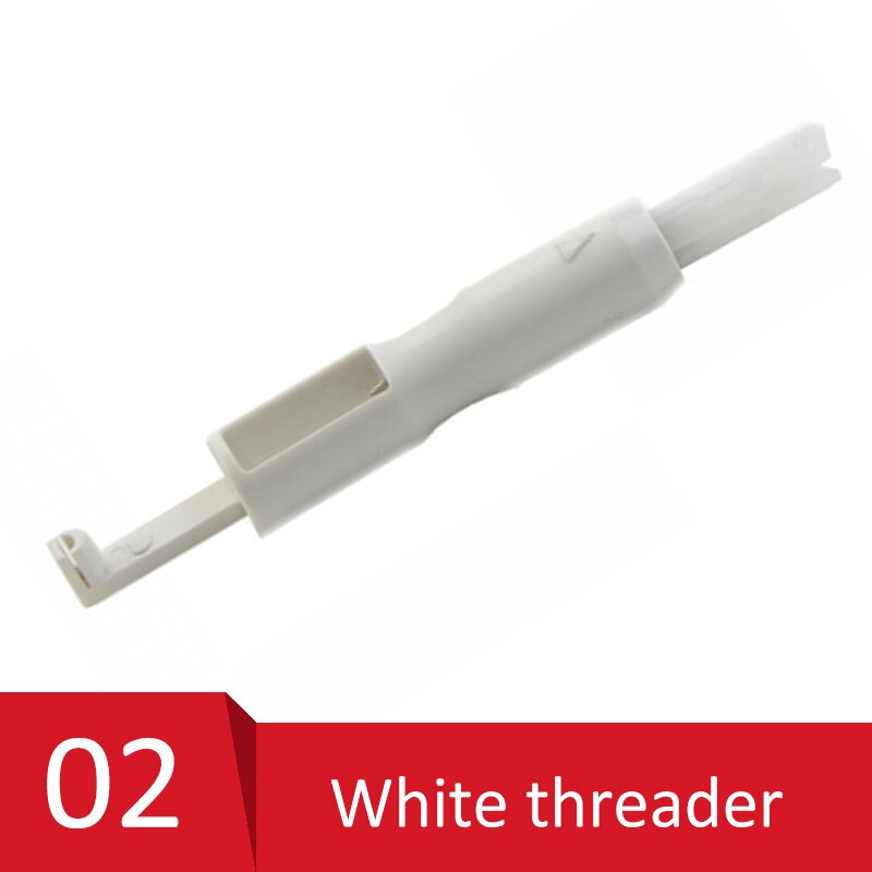 aguja para manualidades, enhebradora manual, máquina de coser, dispositivo de hilo automático para ancianos, ama de casa, herramienta de acolchado, accesorios de costura para el hogar: 02