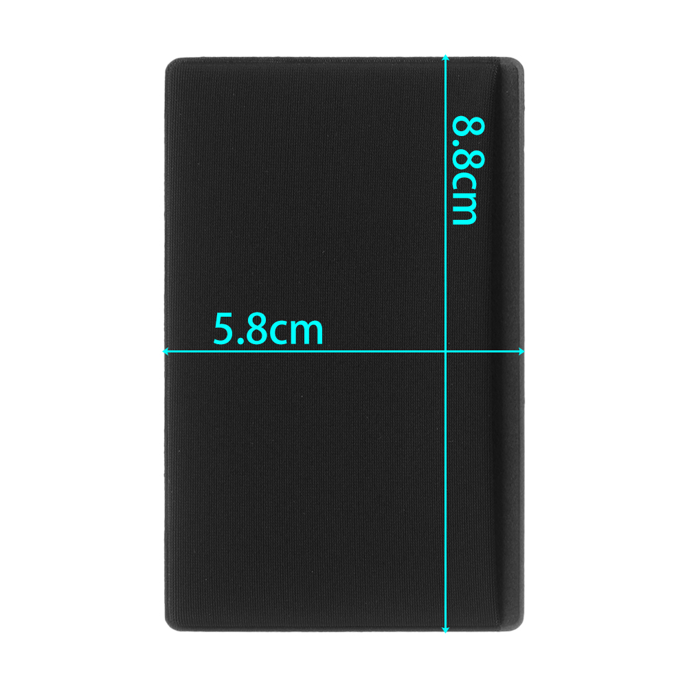 Elástico elástico adhesivo teléfono celular ID titular de la tarjeta de crédito mujeres hombres pegatina bolsillo cartera funda tarjetero para Teléfono Celular