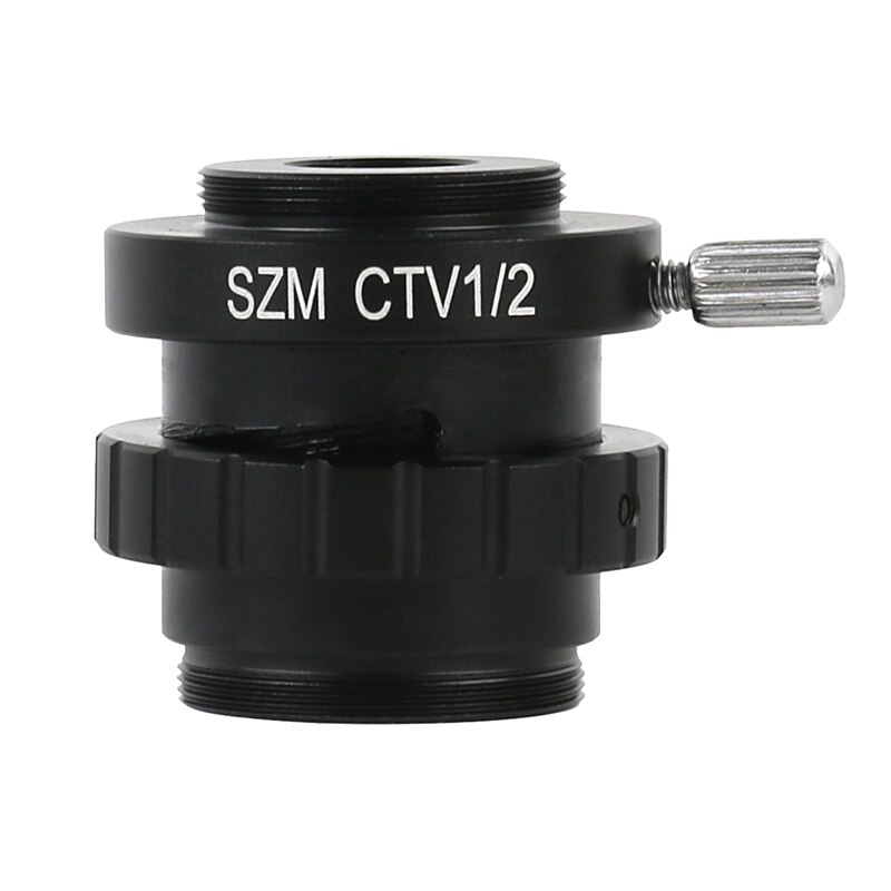 SZMCTV Stereo Microscope Adapter 0.3X 0.5X Auxiliary Objective C Mount Lens HDMI VGA USB Video Camera For Trinocular Microscope