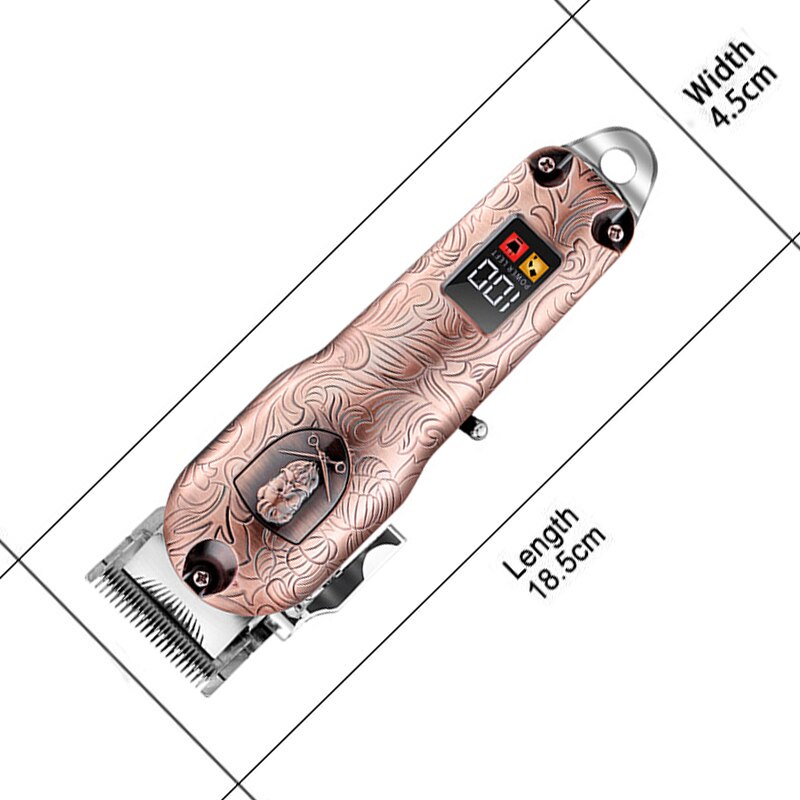 Original finishing fading blending electric men hair clipper metal housing hair trimmer taper lever barber shop set