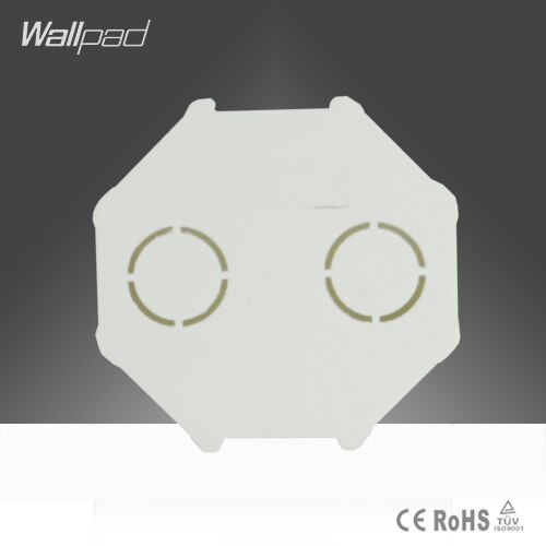 Wallpad 73*62MM EU European Standard Cassette Universal Wall Mounting Box for Wall Switch and Socket Back Box,