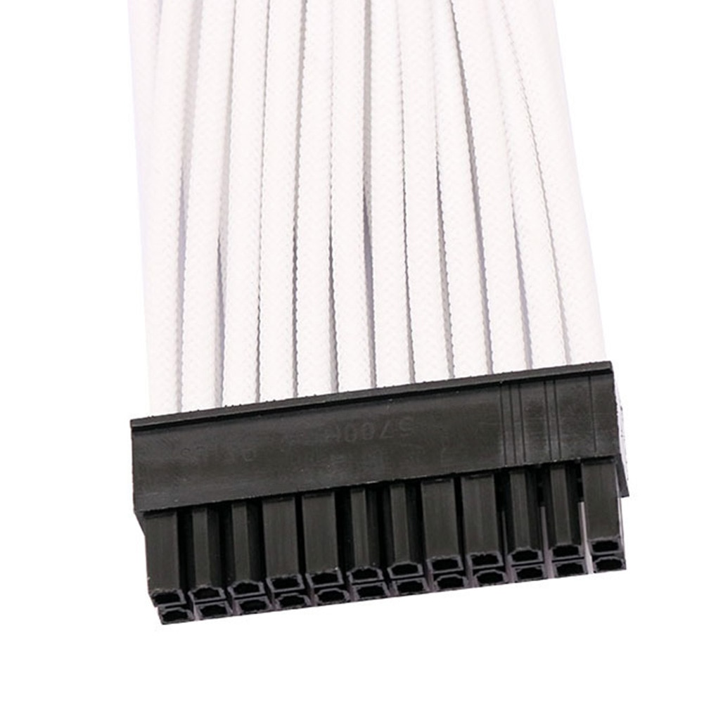 18AWG Sleeved Converter Cord ATX 24P EPS 8P 2 PCI-E 8P Power Extension Cable Kit For PC Computer Case Chassis