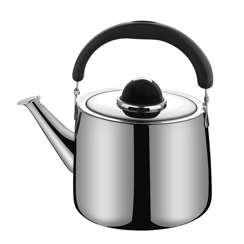 Bouilloire épaissie en acier inoxydable | Bouilloire à sifflet, bouilloire de grande capacité, cuisinière à gaz et à Induction, bouilloire universelle, sifflage