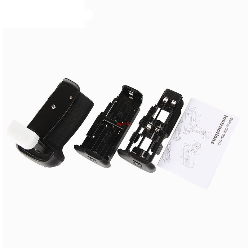 Poignée de batterie verticale 6D pour appareil photo Canon EOS 6D DSLR, BG-E13