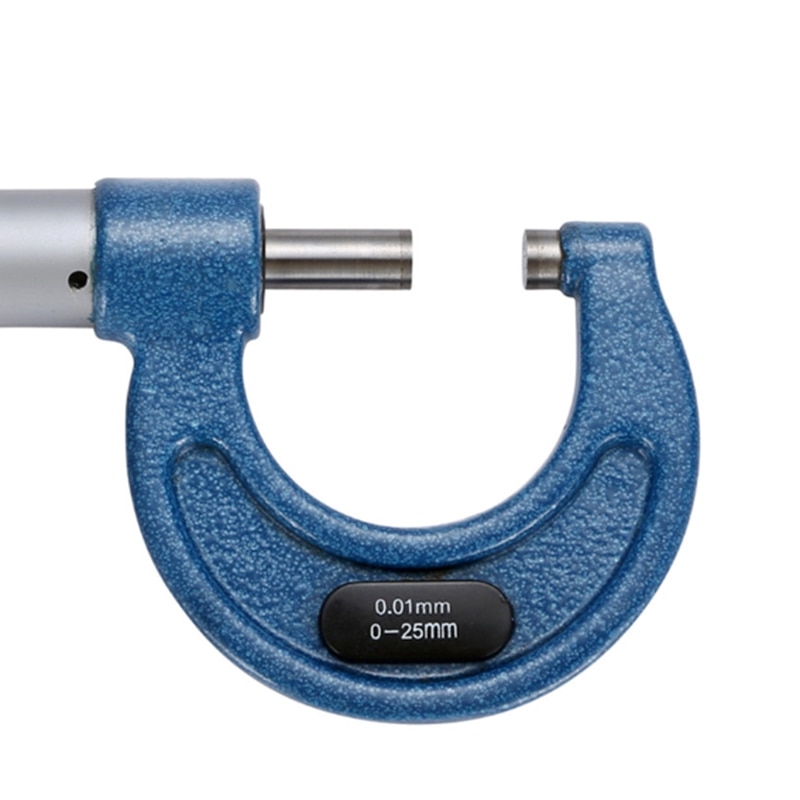 WSFS Outside Micrometer 0-25Mm Metric Gauge Standards Caliper Screw Thread Gauge Measuring Tools