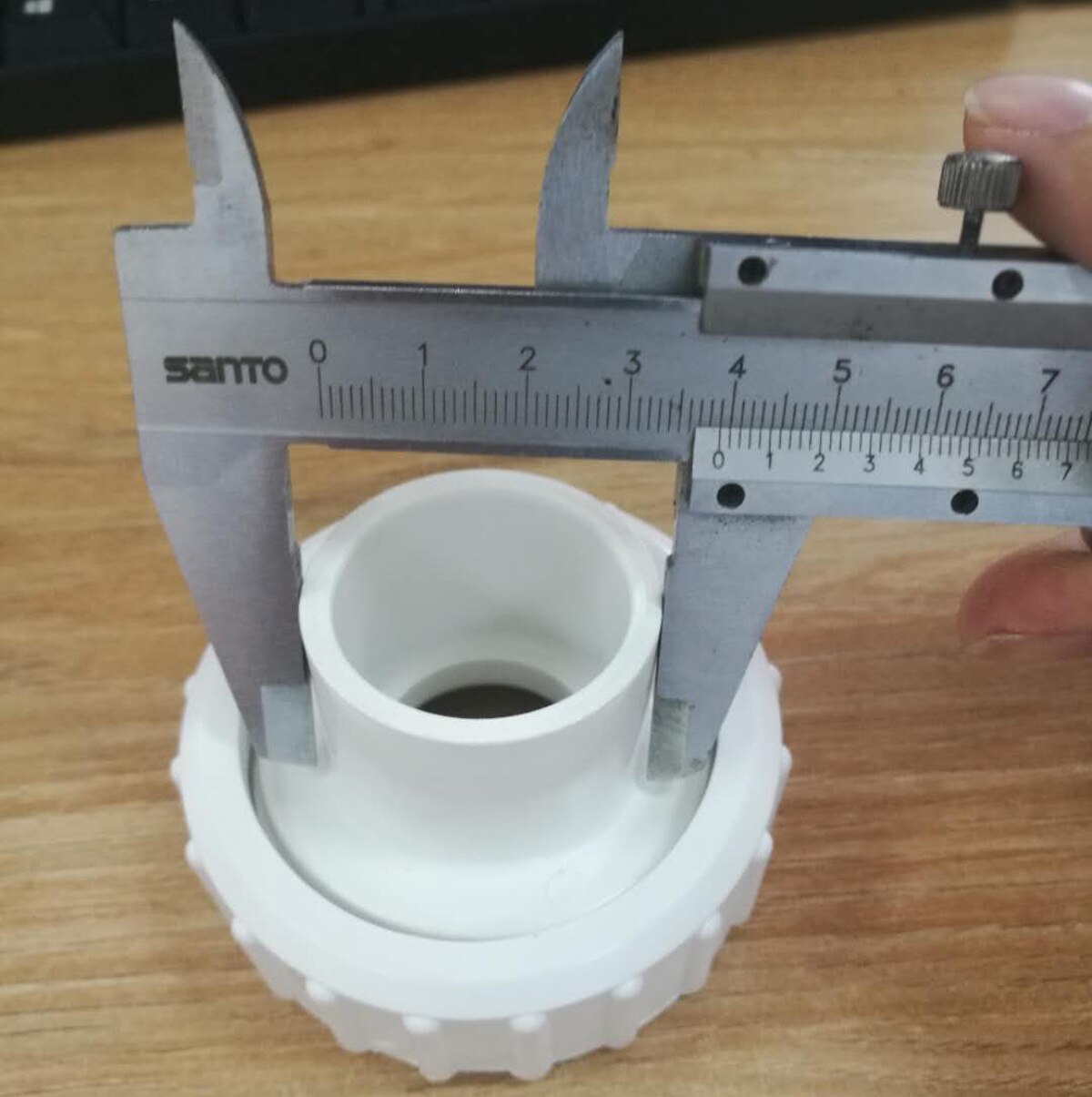 universal 32mm water pump joint tailpiece and union nut for tub and bathtub pump