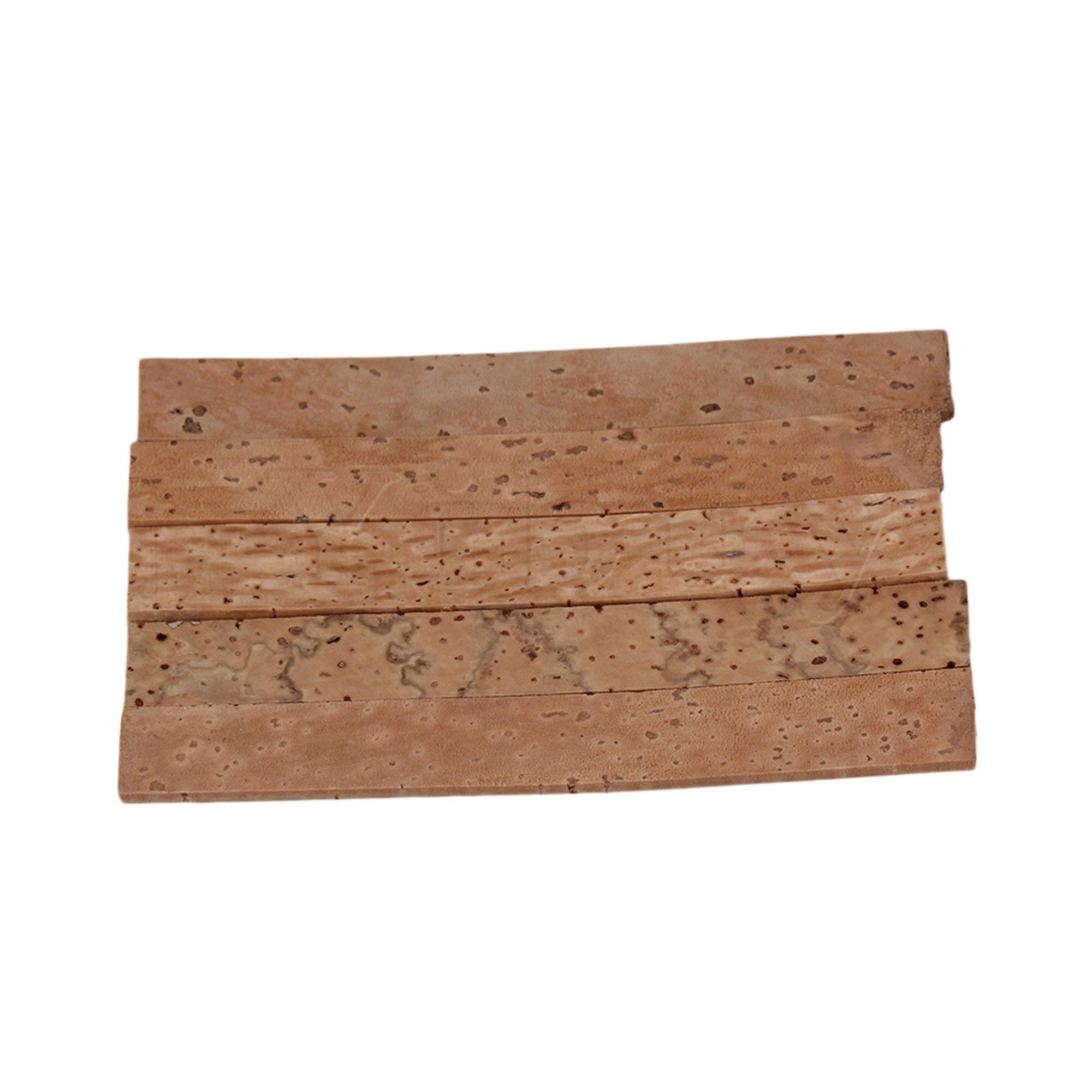 Yibuy 20Pcs Klarinet Neck Joint Cork Sheet Muziekinstrumenten Onderdelen 8x1x0.2cm