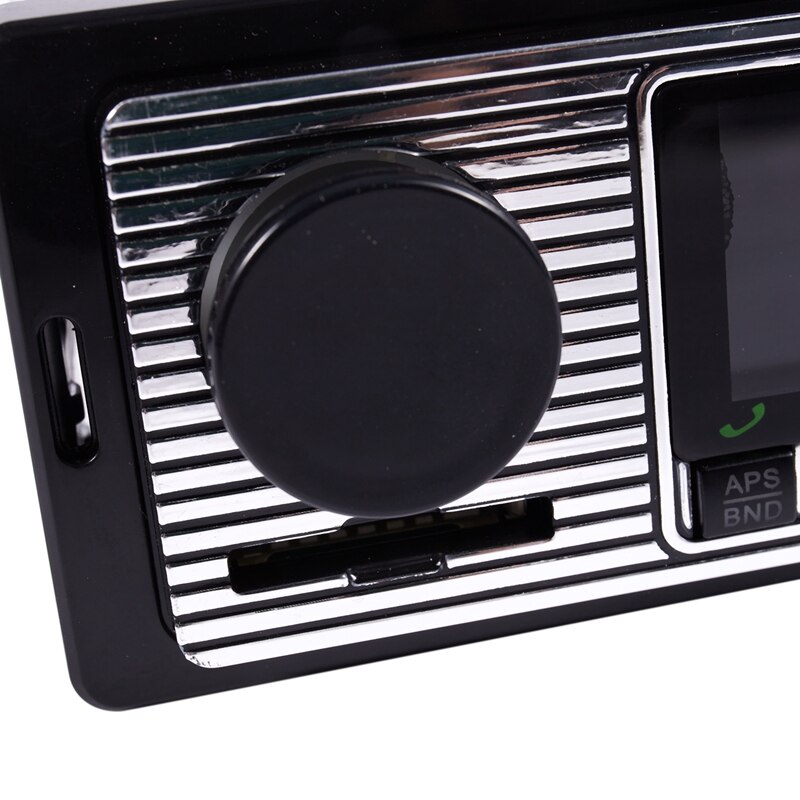 12V Bluetooth Vintage Car Radio MP3 Player Stereo USB AUX FM Radio Station Bluetooth with Remote Control FM Radio Receiver