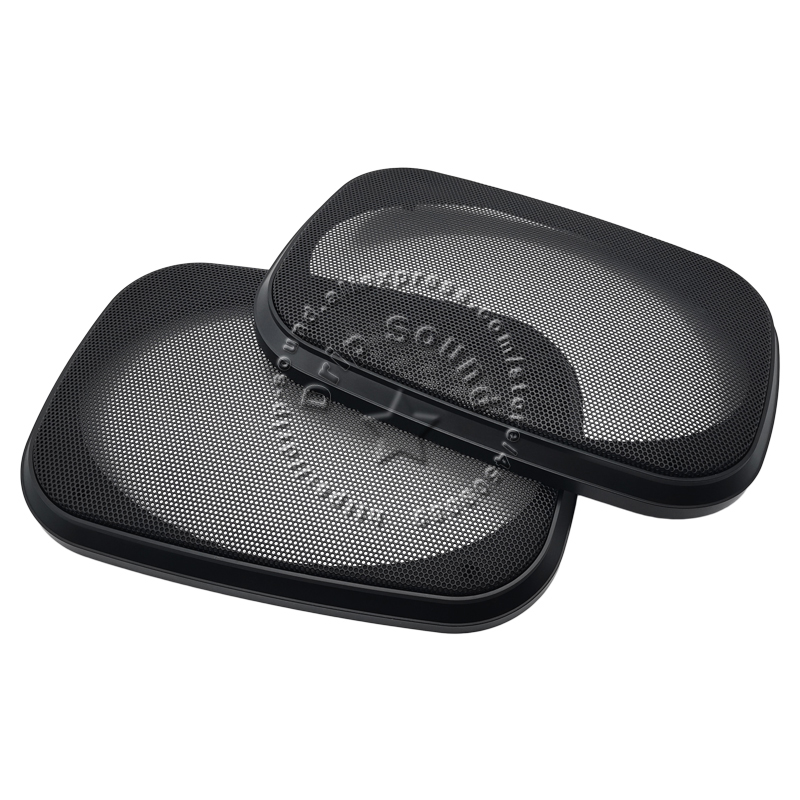 Cubierta cuadrada para parrilla de altavoz de 6x9 pulgadas, red de conversión de protección de malla metálica, círculo decorativo de Audio de coche de grado alto, 6x9 pulgadas