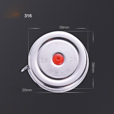 1/2/3/5 Meter Stainless Steel Tape Measures Metric High Precision Measurement Household Round Measuring Tools: 3 meters