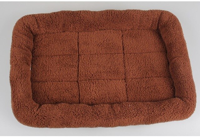 Cama de perro grande, cesta para banco, esterilla, Chihuahua, perrera, suministro de sofá para mascotas, casa de perro, cojín grande para gato,: Coffee / S 42 x 28 cm