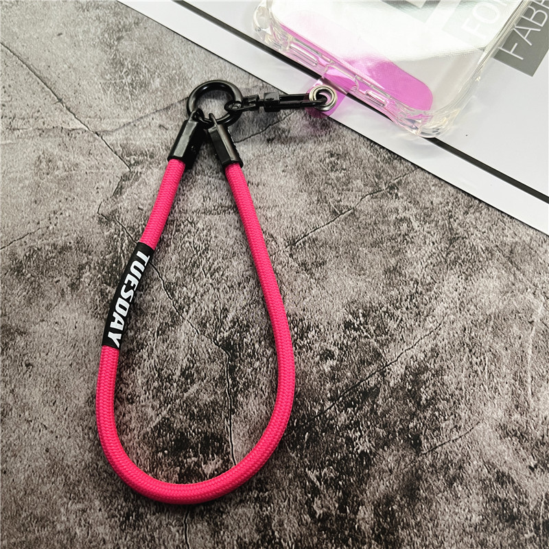 Schlüsselanhänger, farbiges Schlüsselband-Gurt für praktisch-Zubehör, Armbinde, Telefonkette, Metall-Karabinerverschluss, Schlüssel, Schlüsselband, Tasche, Autoschlüssel, Seil