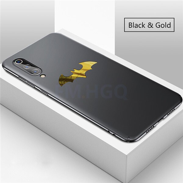 Luxe Telefoon Case voor Xiao mi mi 9 9 se ultra DUNNE Matte Auto Magnetische Houder Case Voor Xiao mi mi 8 lite pc HARD Case Cover Fundas: for Xiaomi 9 / Black Gold