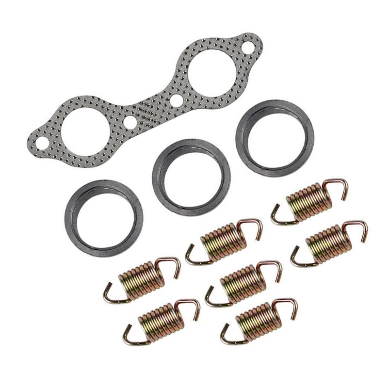Kit de reconstrucción de resorte de junta de rosquillas de tubo de escape UTV, para Ranger 800 700 6XDB