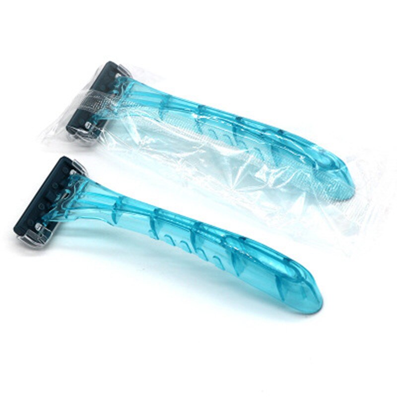 Wegwerp Scheermes Lagen Scheren Machine Veiligheid Scheermesjes Handleiding Scheren Scheerapparaat Gezichtsverzorging Baard Haar Remover: B 2PCS Disposable