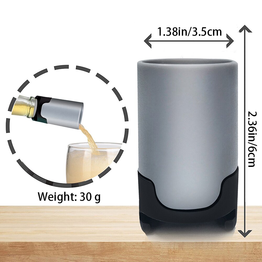 1PC Portable Beer Foamer Bubble Enhancer Fast Foaming Improve Taste Beer For Bottled Beer Party Bar Washable Tools