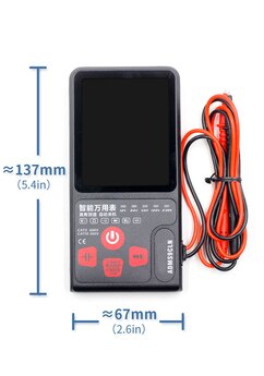 ADMS9LN / ADMS9CLN Intelligent Digital Multimeter Ultra-thin Large Screen Electrician Multi-function Repair Artifact: ADMS9CLN