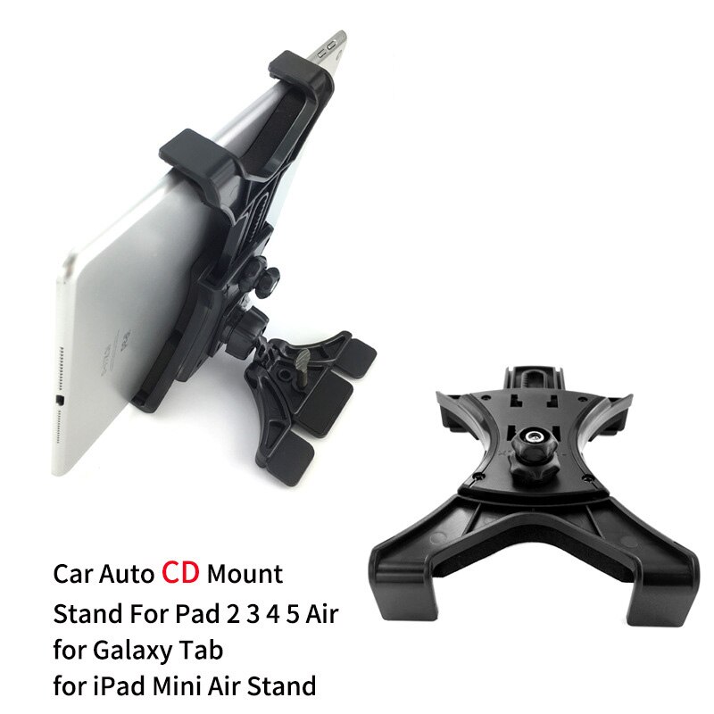 Adjustable Car CD Slot Tablet Car Holder Stand for Samsung IPAD Air Mini Pro 4 To 11 Inch Universal Tablet PC GPS Mount Holder