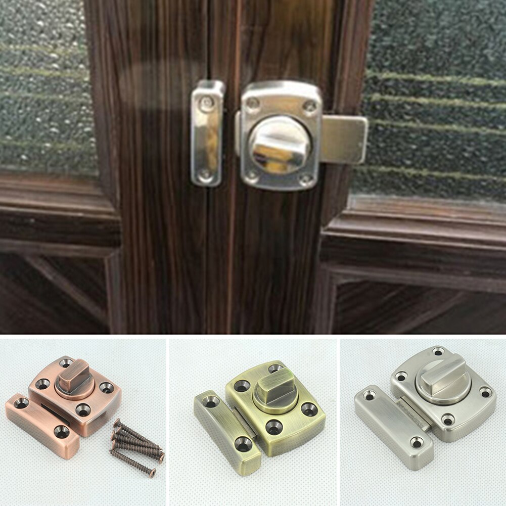 Universal Door Latch Gate Latch Security Sliding Door Lock Door Bolt Stainless Steel Latch