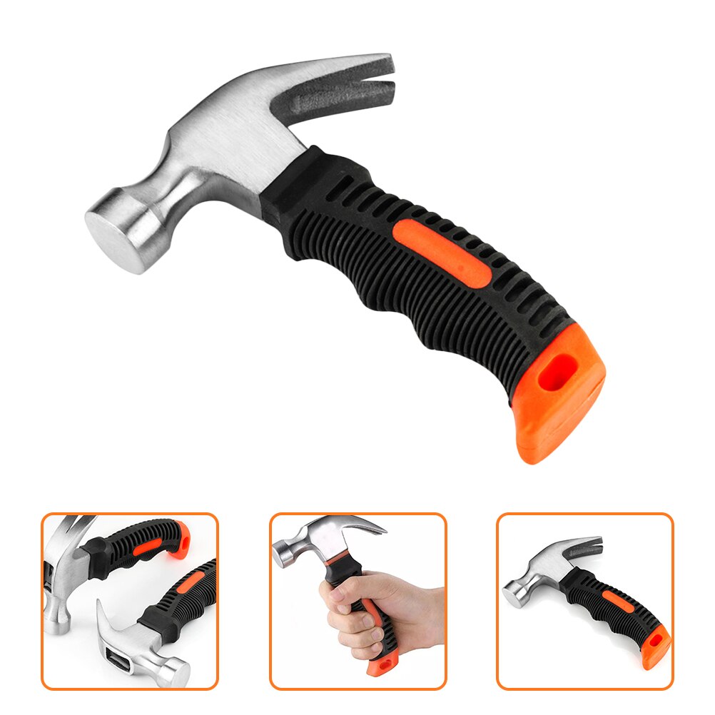 Small Claw Steel Hammer Household Steel Geologist Hammer Mini Stubby Hammer