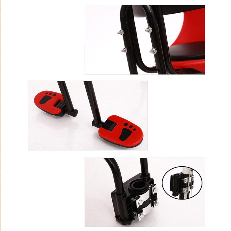 Baby Bike Seat WEedsy Bicycle Seat Back Support Rear Seat Cushion Carry Baby Bicycle Child Seat For Bike