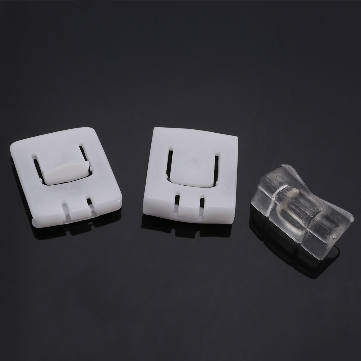 6 Stuks Seat Rail Clip Gids Runner Stuk 435881203A Plastic Autostoel Gesp Sluiting Clips Voor V-W G-Olf MK1 MK2 MK3 C-Orrado
