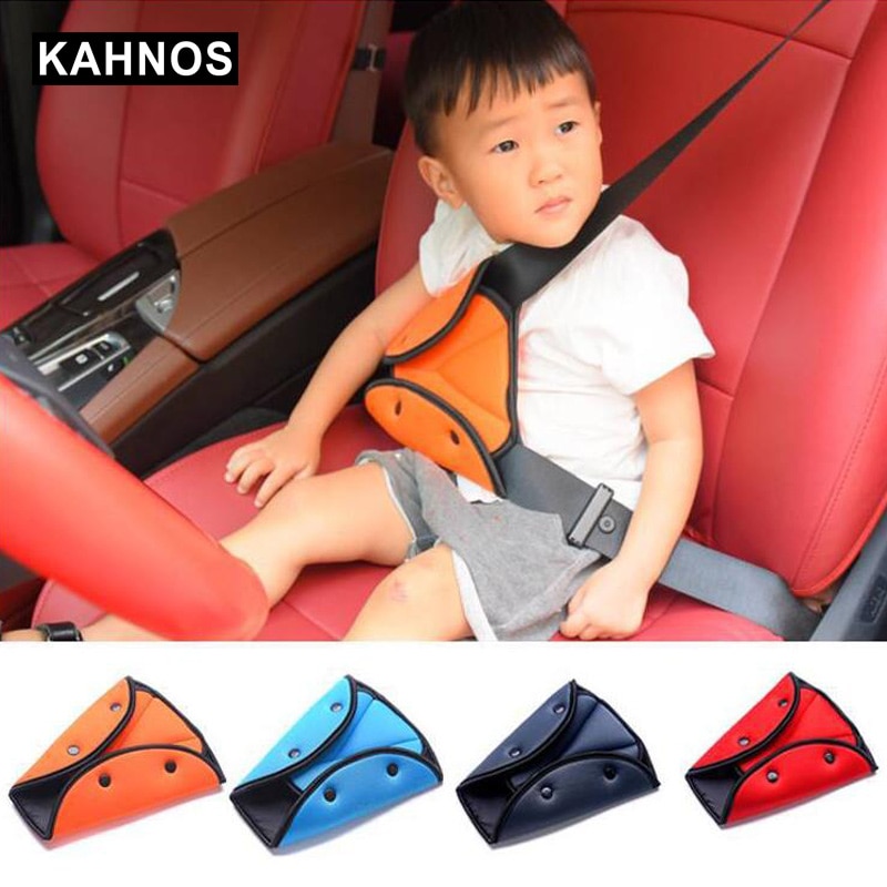 Kind Veiligheidsgordel Baby-autozitje Cover Stevige Verstelbare Driehoek Veiligheid Seat Belt Pad Clips Bescherming Auto Gordel Clip